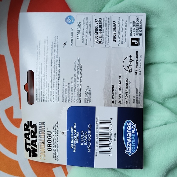 Star Wars Grogu dress up head piece with ears - Picture 6 of 10